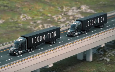Locomation Working with Nvidia on Human-Guided Autonomous Truck Convoys