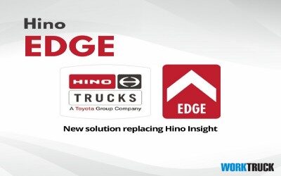 Hino Edge Connected Vehicle Solution Replaces Hino Insight
