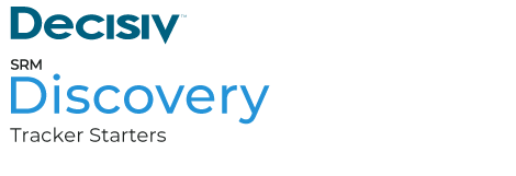 SRM Discovery Tracker Starters